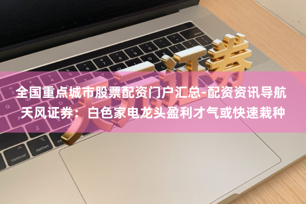 全国重点城市股票配资门户汇总-配资资讯导航 天风证券：白色家电龙头盈利才气或快速栽种